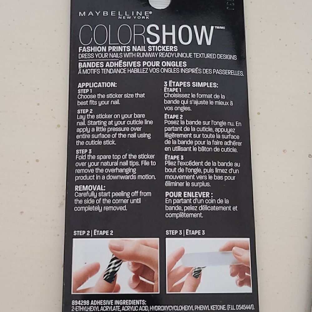 Maybelline Color Show Stickers Bundle - Picture 3 of 3